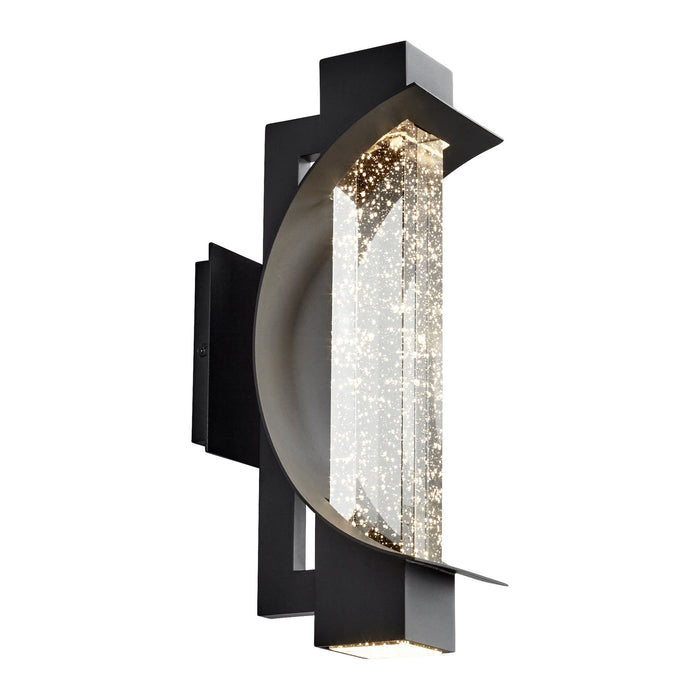Oxygen 3-770-15 LED Outdoor Wall Sconce, Black