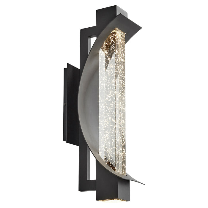 Oxygen 3-771-15 LED Outdoor Wall Sconce, Black