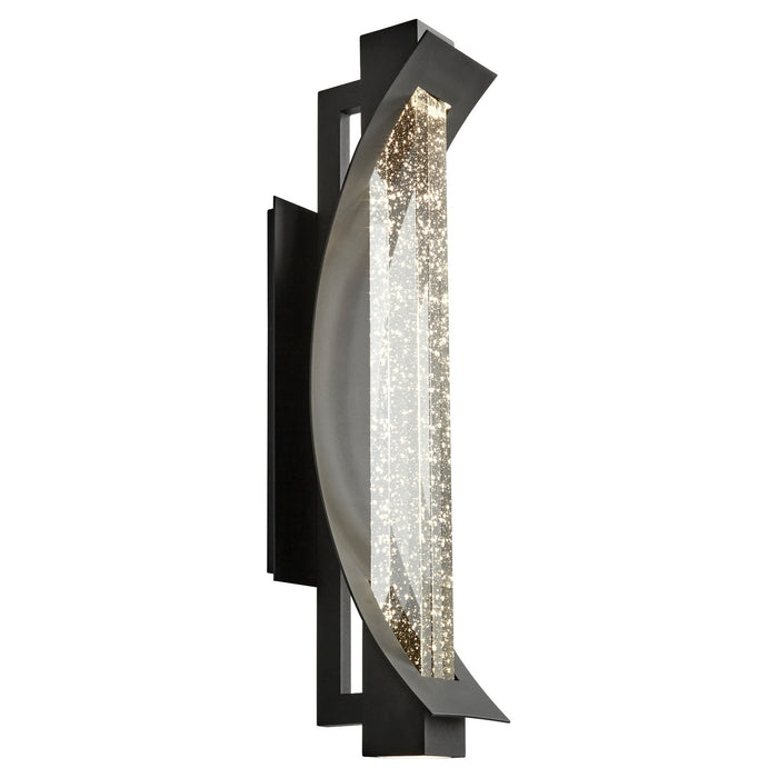 Oxygen 3-772-15 LED Outdoor Wall Sconce, Black