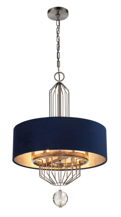 Metropolitan N7336-889 Six Light Pendant, Aged Antique Nickel