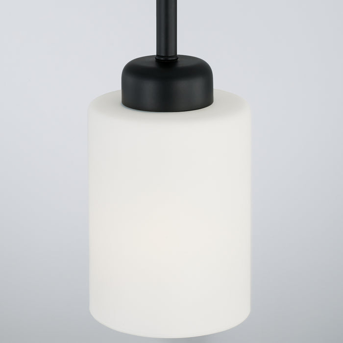 Capital Lighting 315211MB-338 One Light Pendant, Matte Black