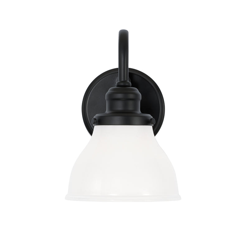 Capital Lighting 8301MB-128 One Light Wall Sconce, Matte Black