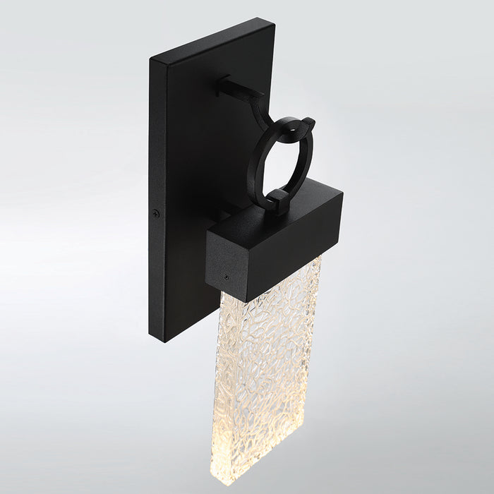 Eurofase 41904-015 LED Outdoor Wall Sconce, Satin Black
