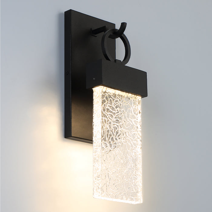 Eurofase 41904-015 LED Outdoor Wall Sconce, Satin Black