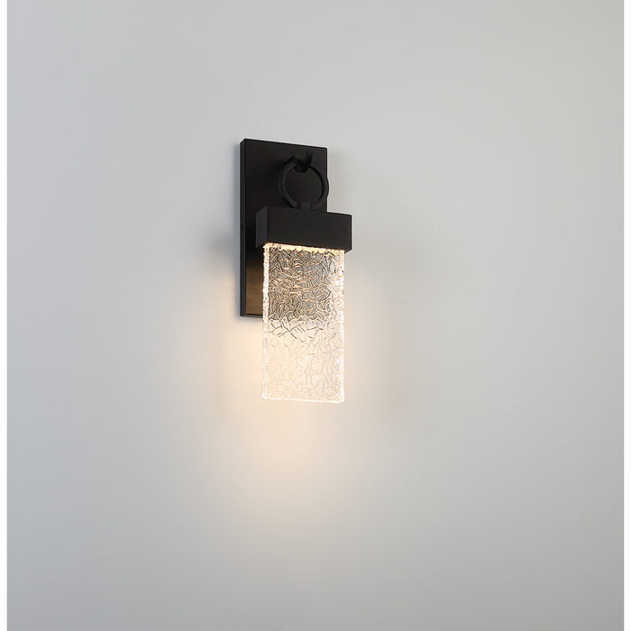 Eurofase 41905-012 LED Outdoor Wall Sconce, Satin Black