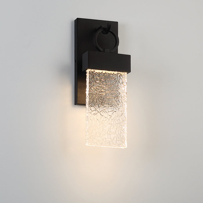 Eurofase 41905-012 LED Outdoor Wall Sconce, Satin Black