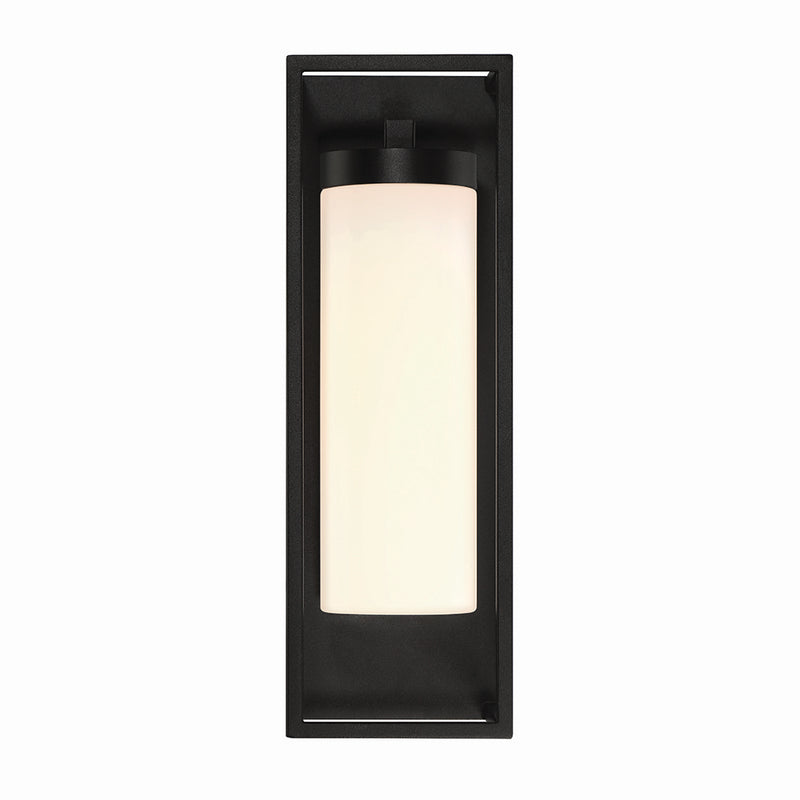 Eurofase 41962-015 One Light Outdoor Wall Sconce, Black