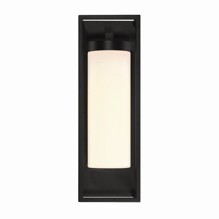 Eurofase 41962-015 One Light Outdoor Wall Sconce, Black