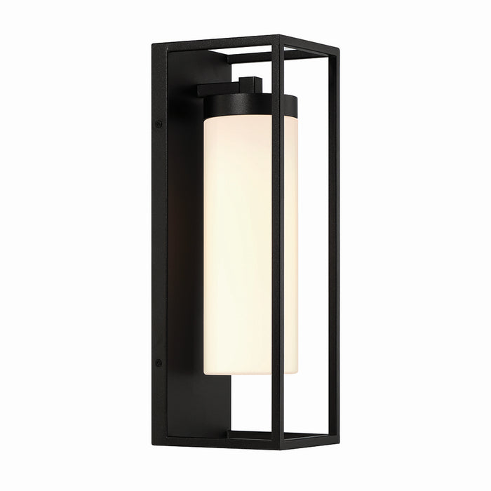 Eurofase 41962-015 One Light Outdoor Wall Sconce, Black