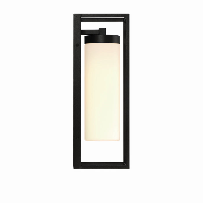 Eurofase 41962-015 One Light Outdoor Wall Sconce, Black