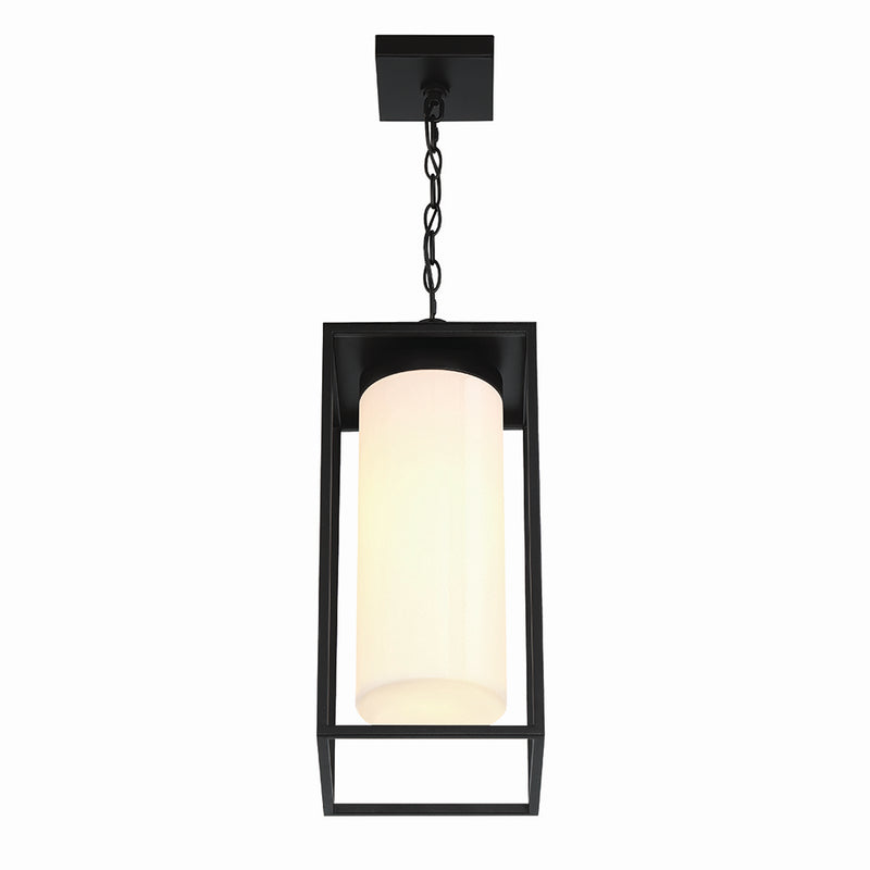 Eurofase 41964-019 One Light Outdoor Pendant, Black