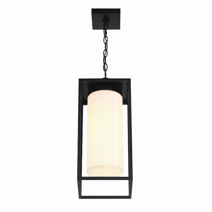 Eurofase 41964-019 One Light Outdoor Pendant, Black