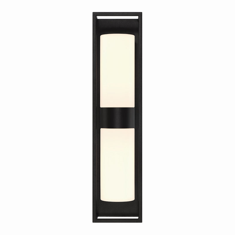 Eurofase 41966-013 Two Light Outdoor Lantern, Black