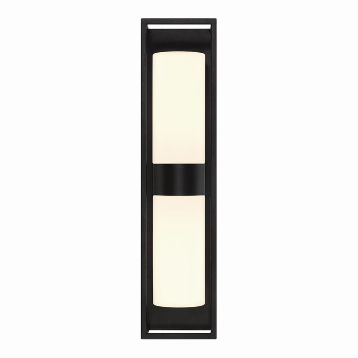 Eurofase 41966-013 Two Light Outdoor Lantern, Black