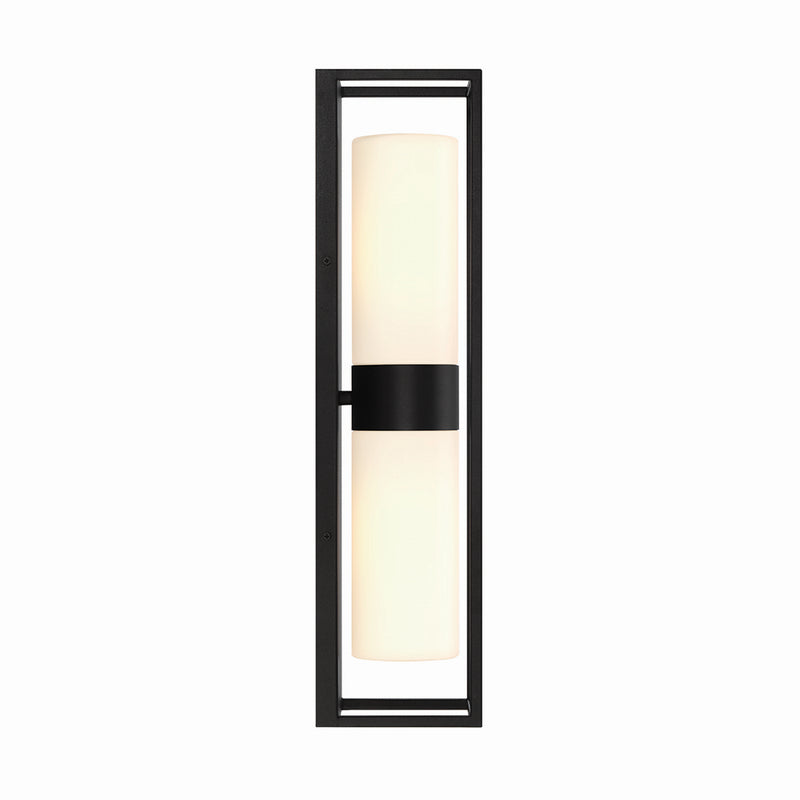 Eurofase 41966-013 Two Light Outdoor Lantern, Black
