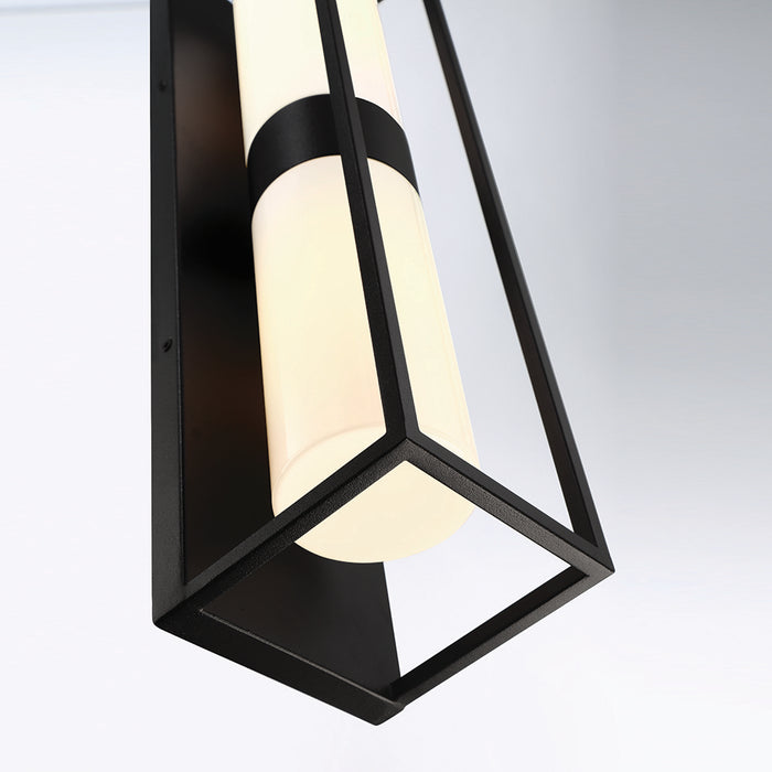 Eurofase 41966-013 Two Light Outdoor Lantern, Black