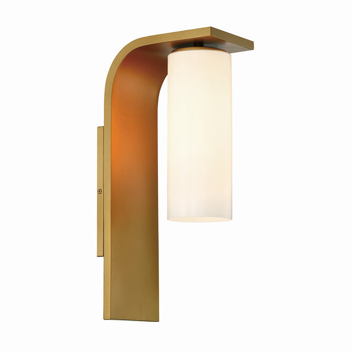 Eurofase 41971-035 One Light Outdoor Wall Sconce, Gold