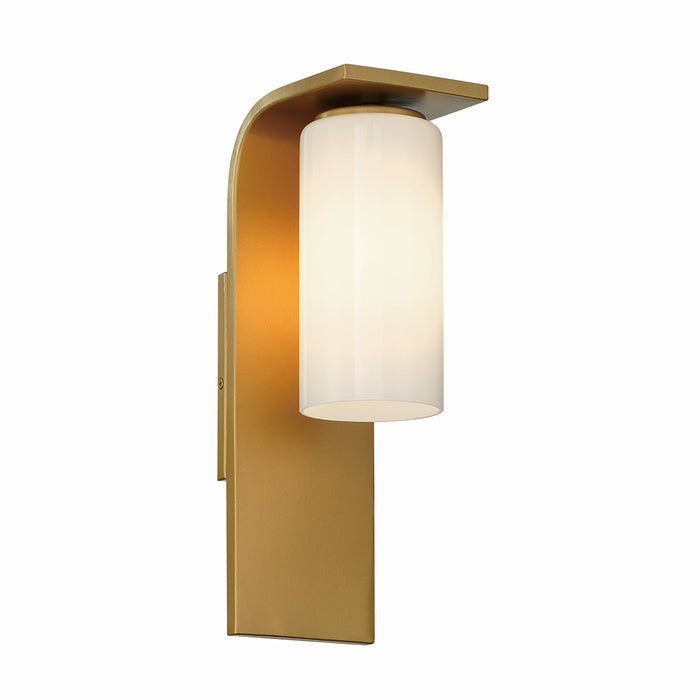 Eurofase 41972-035 One Light Outdoor Wall Sconce, Gold