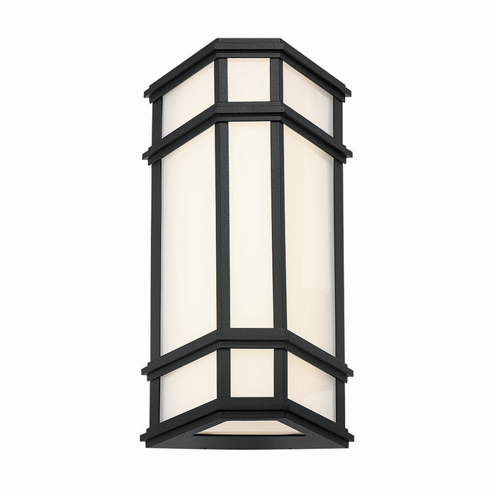 Eurofase 42687-016 LED Outdoor Wall Sconce, Satin Black