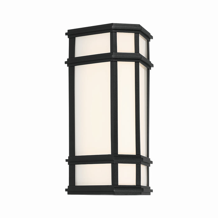 Eurofase 42687-016 LED Outdoor Wall Sconce, Satin Black