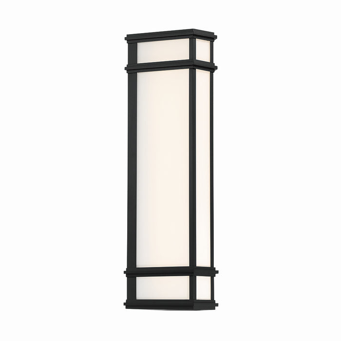 Eurofase 42688-013 LED Outdoor Wall Sconce, Satin Black