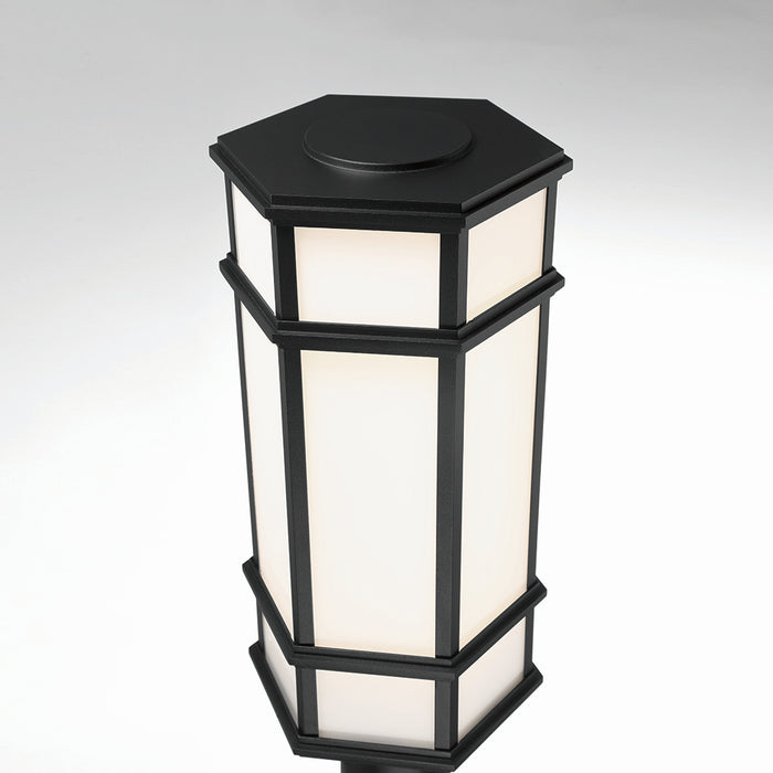 Eurofase 42690-016 LED Outdoor Post Mount, Satin Black