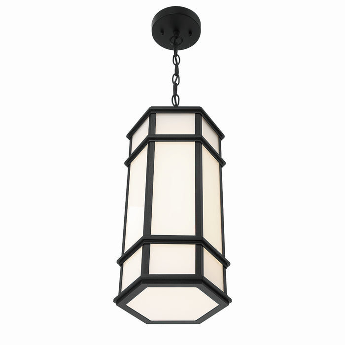 Eurofase 42691-013 LED Outdoor Pendant, Satin Black