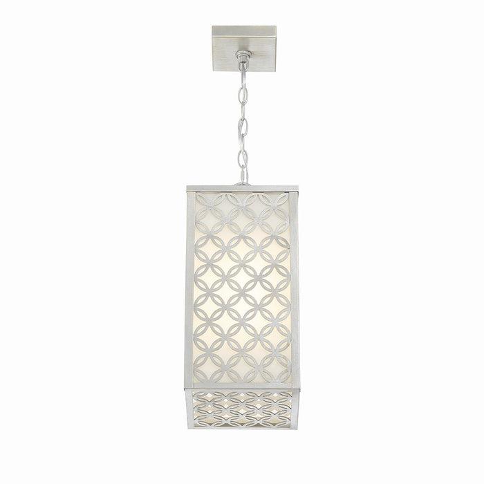 Eurofase 42697-021 LED Outdoor Pendant, Aged silver