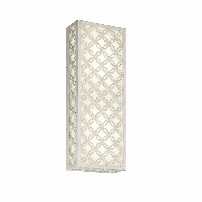 Eurofase 42699-026 LED Outdoor Wall Sconce, Aged silver