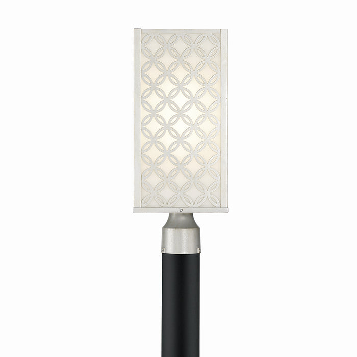 Eurofase 42700-025 LED Post Mount, Aged silver