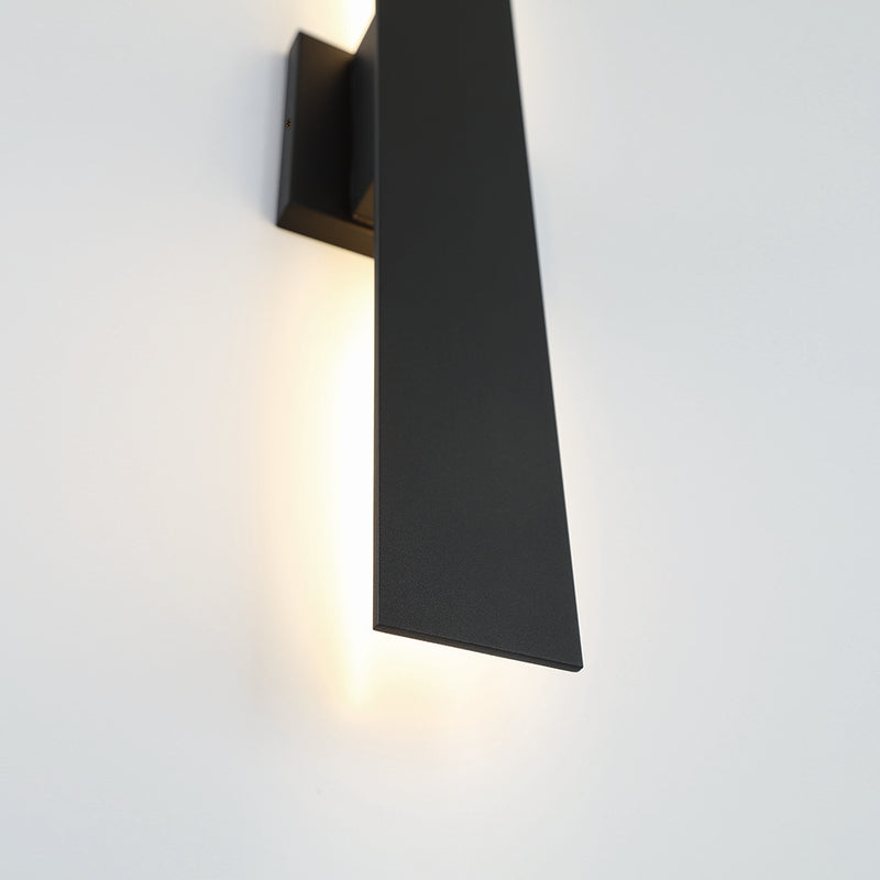Eurofase 42708-018 LED Outdoor Wall Sconce, Black