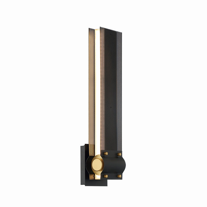 Eurofase 42710-011 LED Outdoor Wall Sconce, Gold-Black