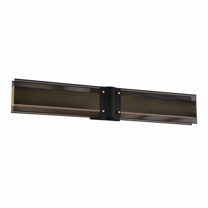 Eurofase 42711-018 LED Outdoor Wall Sconce, Gold-Black