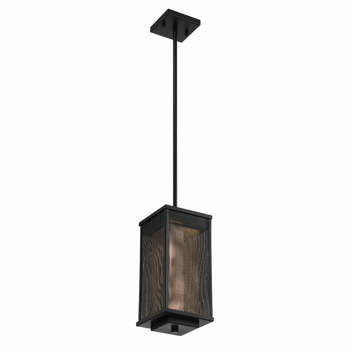 Eurofase 42718-017 LED Outdoor Pendant, Black/Gold