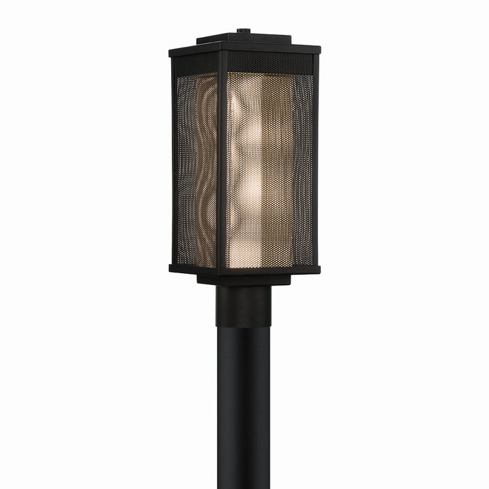 Eurofase 42719-014 LED Outdoor Post Mount, Black/Gold