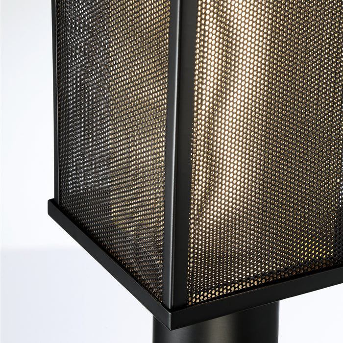 Eurofase 42719-014 LED Outdoor Post Mount, Black/Gold