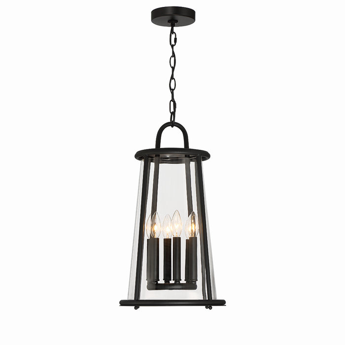 Eurofase 42722-014 Six Light Outdoor Pendant, Satin Black