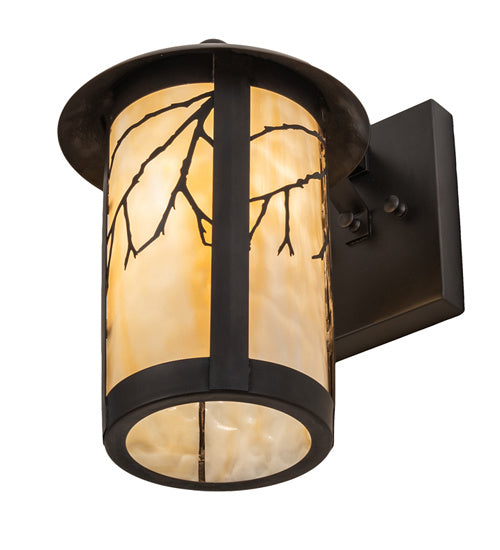 Meyda Tiffany 241274 One Light Wall Sconce, Craftsman Brown