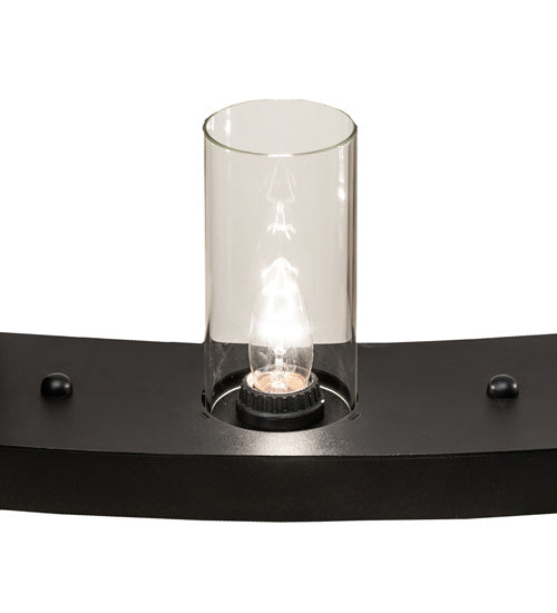 Meyda Tiffany 242137 24 Light Chandelier, Textured Black