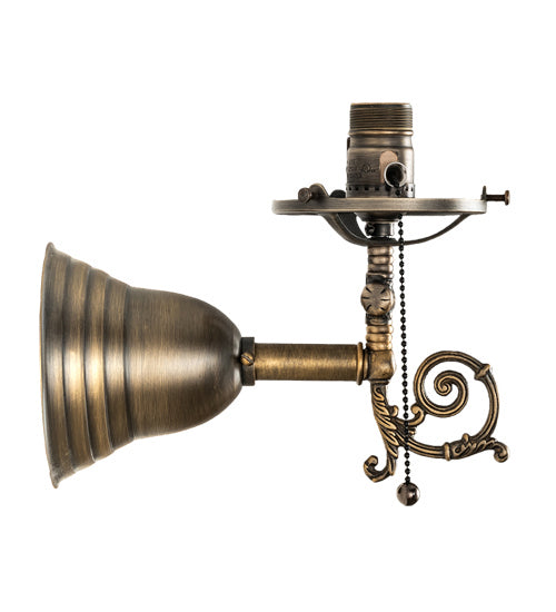 Meyda Tiffany 243368 One Light Wall Sconce Hardware, Antique Brass