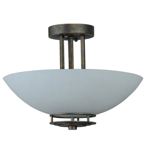 Meyda Tiffany 245593 Two Light Pendant, French Bronze