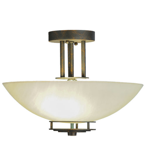 Meyda Tiffany 245593 Two Light Pendant, French Bronze