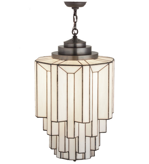 Meyda Tiffany 245767 One Light Pendant, Antique Iron Gate