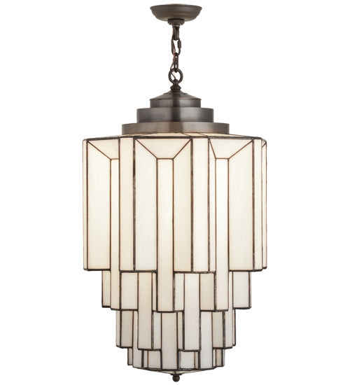 Meyda Tiffany 245767 One Light Pendant, Antique Iron Gate