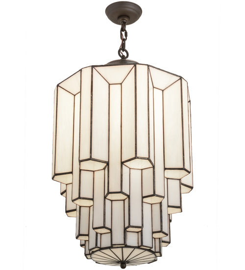 Meyda Tiffany 245767 One Light Pendant, Antique Iron Gate