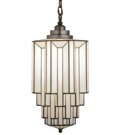 Meyda Tiffany 245823 One Light Pendant, Antique Iron Gate