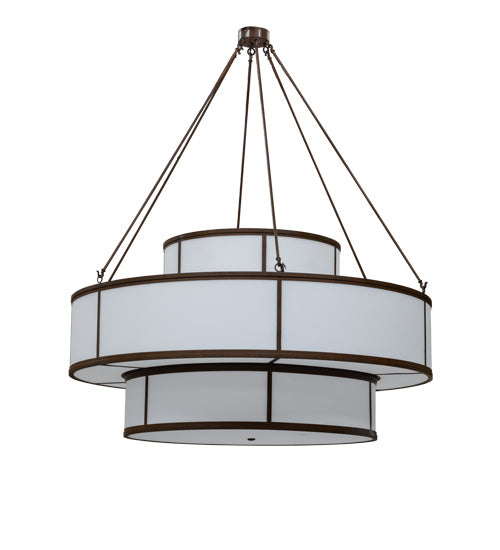Meyda Tiffany 245871 20 Light Pendant, Rustic Iron