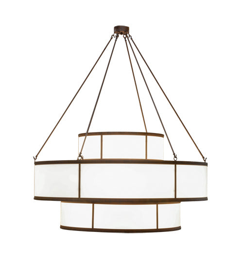Meyda Tiffany 245871 20 Light Pendant, Rustic Iron
