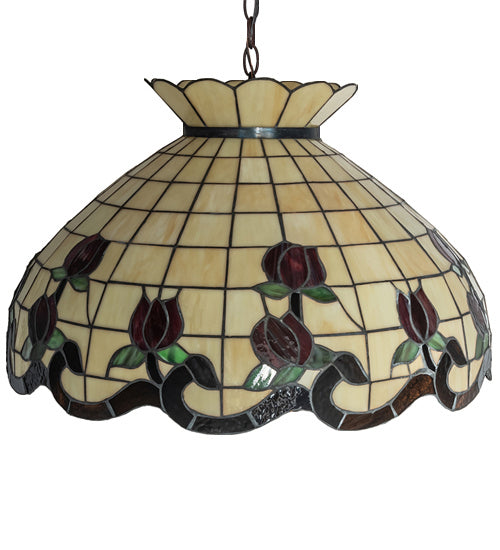 Meyda Tiffany 245984 Nine Light Pendant, Mahogany Bronze