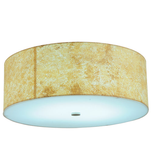 Meyda Tiffany 246086 One Light Flushmount, Polished Chrome